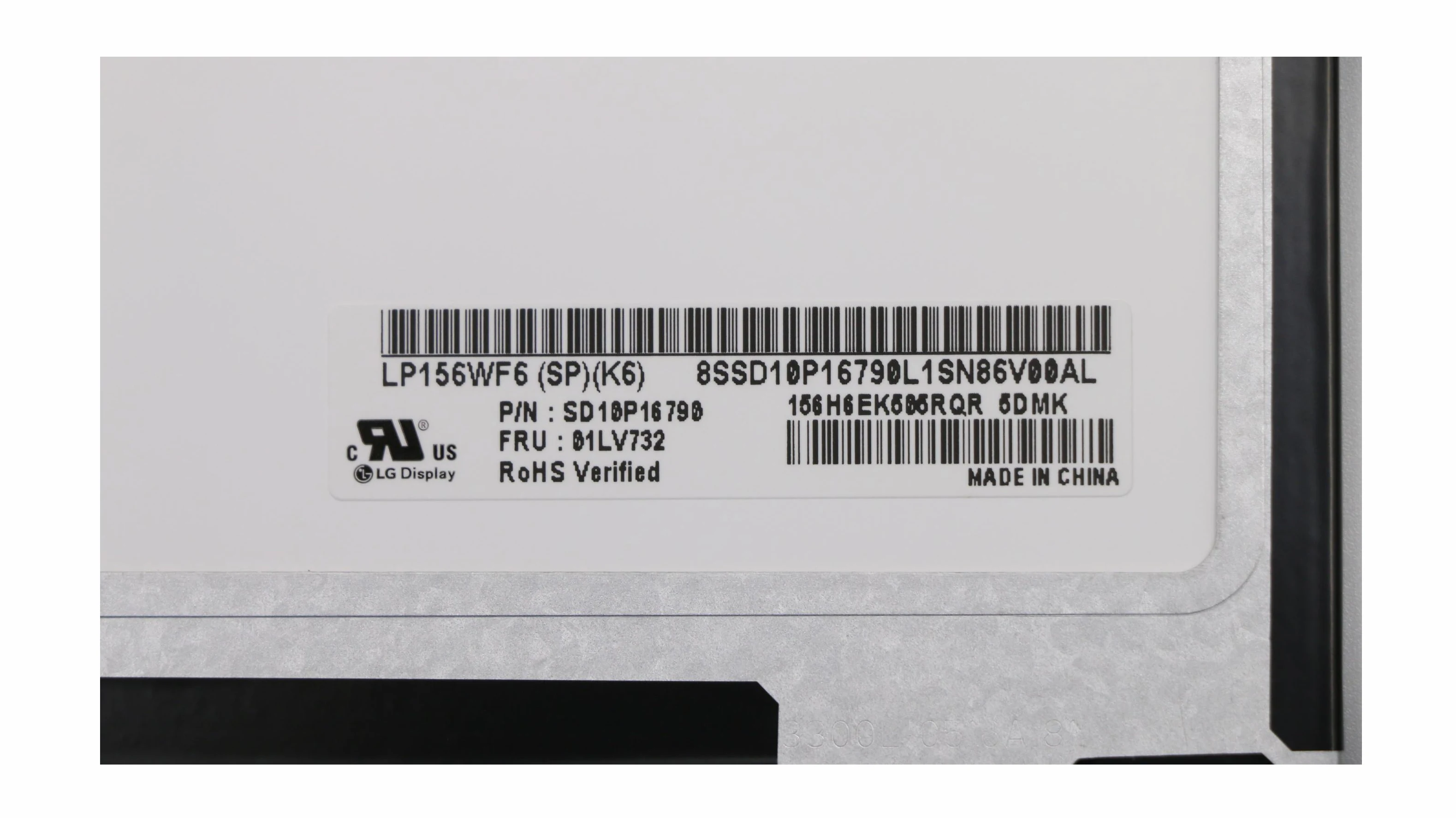 LP156WF6-SPK6 LP156WF6(SP)(K6) для lenovo thinkpad P51 матрица ЖК-панель FHD 1920*1080 eDP 30 контактов ips Тонкий матовый экран