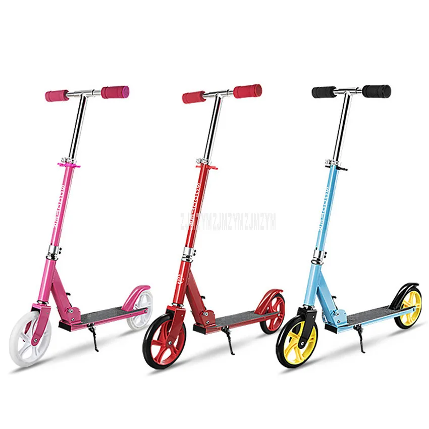 

Full Aluminum Body Children's Foot Kick Scooter Stronger and Durable Two PU Wheel Foldadle Student Child Kids City Scooter