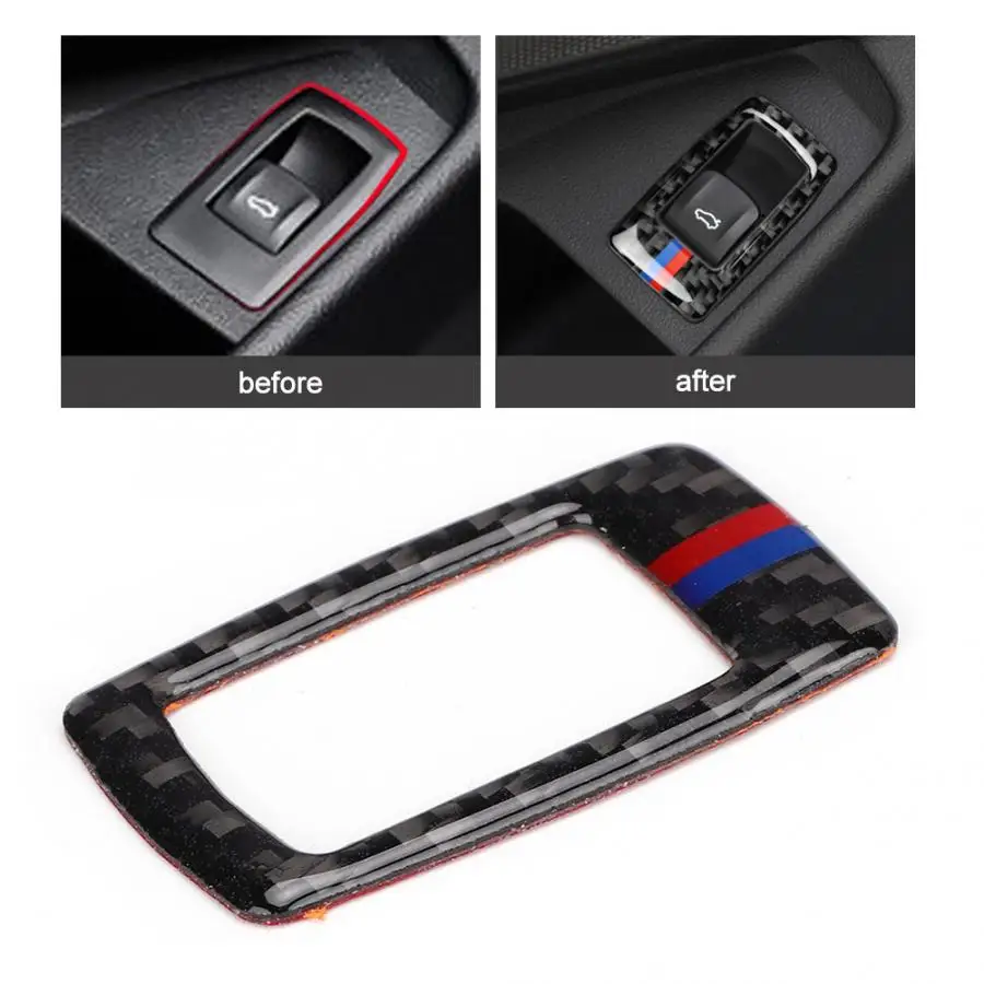 Carbon Fiber Trunk Switch Cover Trim Sticker Decal Fits for BMW 3 Series G20 325 330 335 2019 2020 | Автомобили и мотоциклы