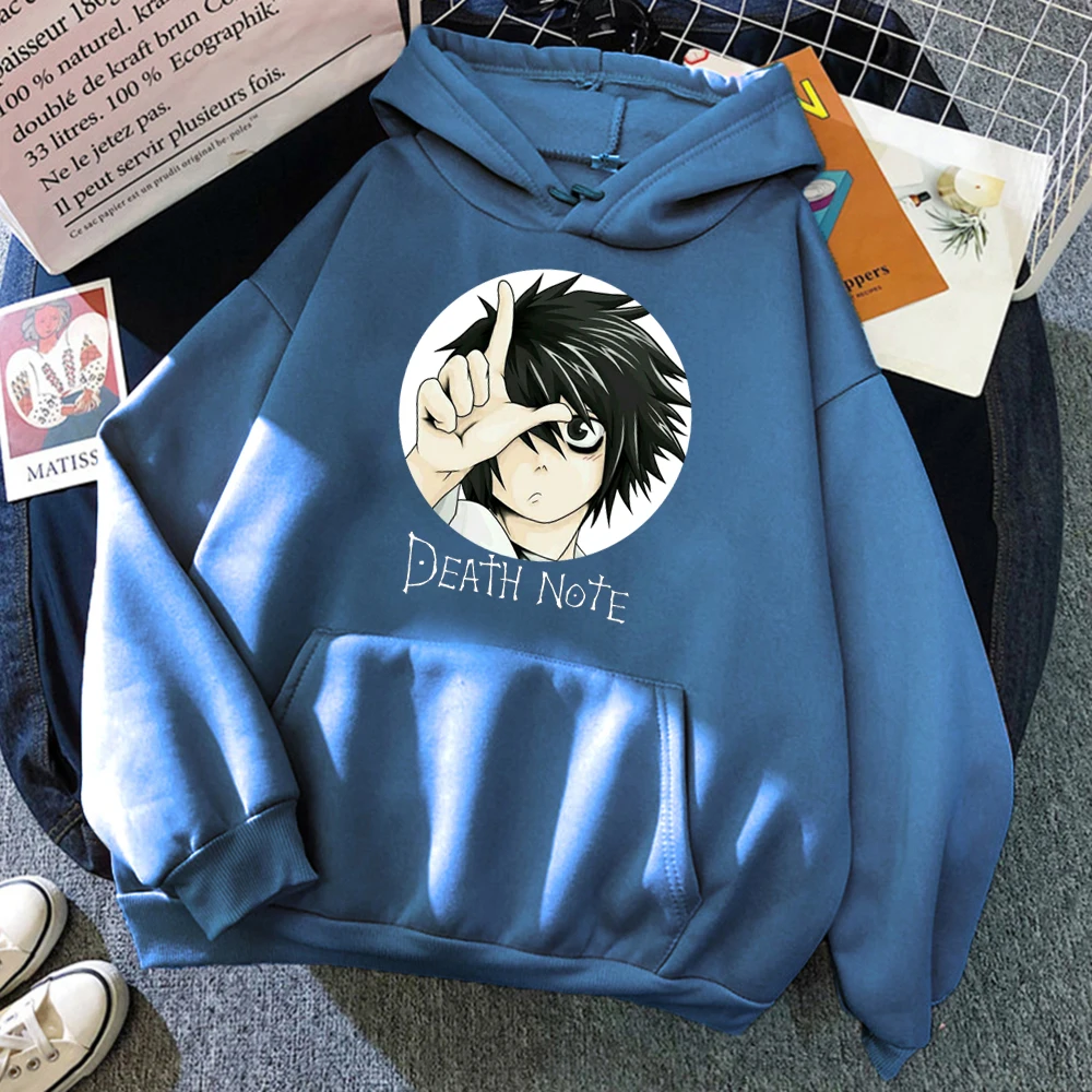 Details about   Death Note L Loser Anime Manga Hoodie Hoody ALL SIZES 
