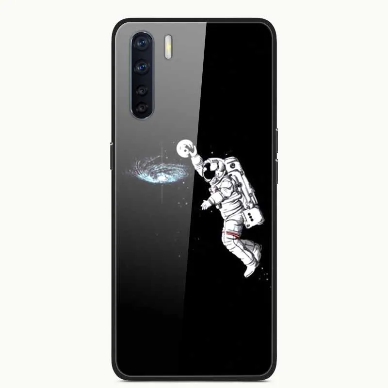 Premium Tempered Glass Hard Back Case - Elegant Protection