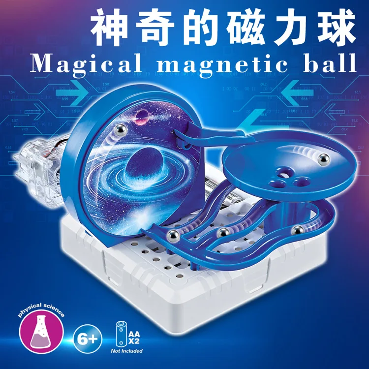 

Educational Bear Automatic Bubble Machine UFO Fountain Shooting DIY Self-Loading Toy Science Experiment Scientific And Education