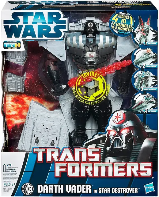 darth vader transformer star destroyer