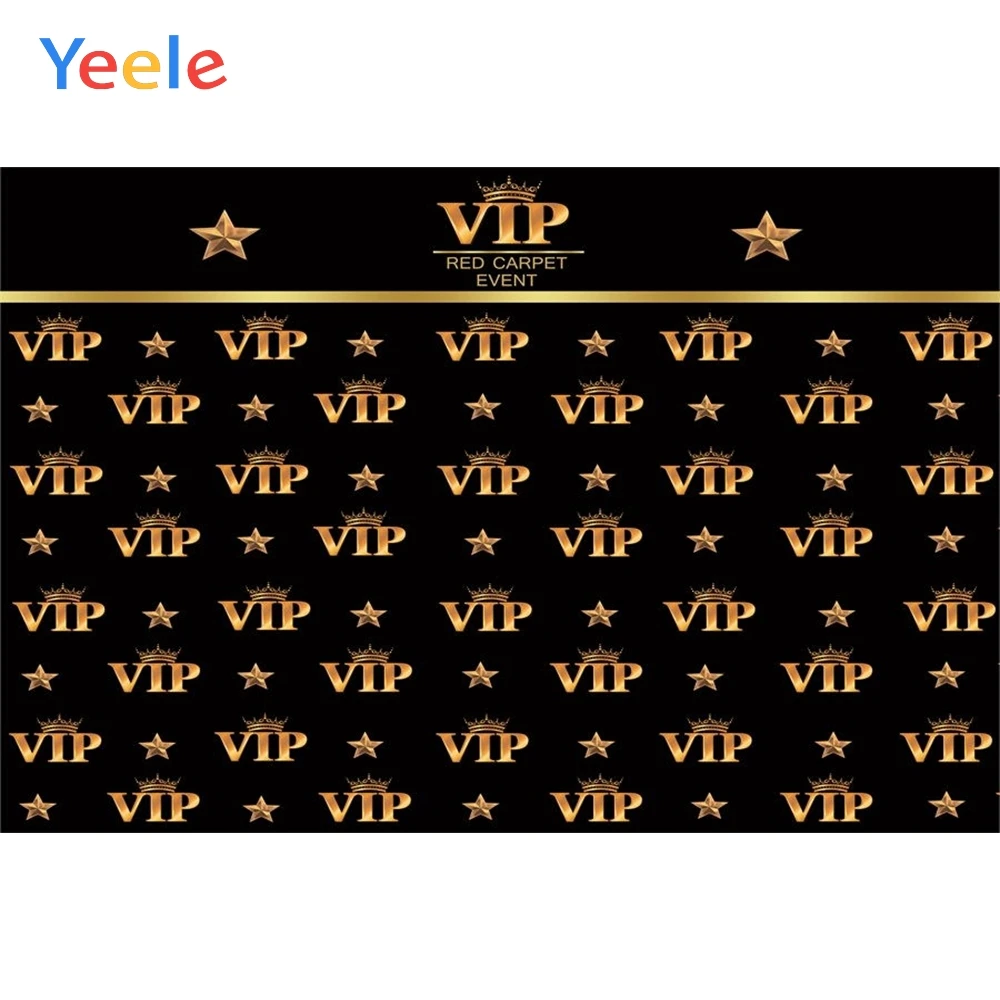 Yeele Виниловый фон для фотосъемки на день рождения, свадьбу, корону, VIP красный ковер, для фотостудии