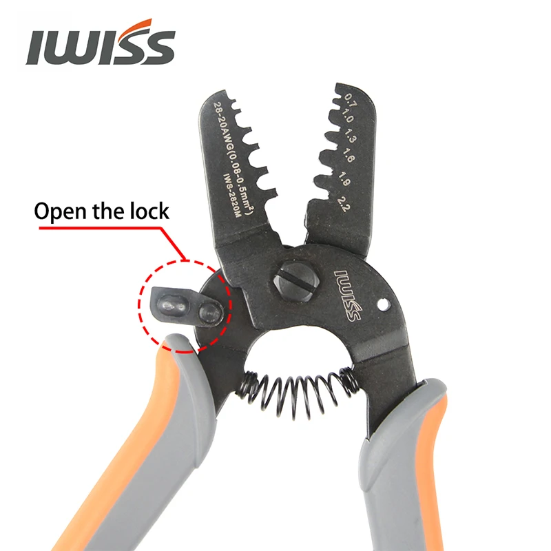 Special Product IWISS Mini Terminal Crimping Tools IWS-2820/IWS-3220 ...