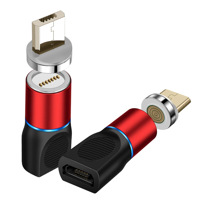 USB Micro Magnetic Phone Adapter Female to Male Converter For Android Fast Charging Type C Transfer Connector | Мобильные телефоны