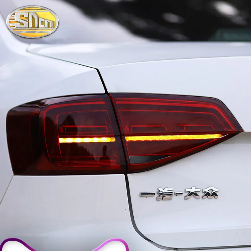 2 шт. задний светильник s для Volkswagen Vw Jetta MK7- светодиодный тормозной светильник задний фонарь указатель поворота светильник s