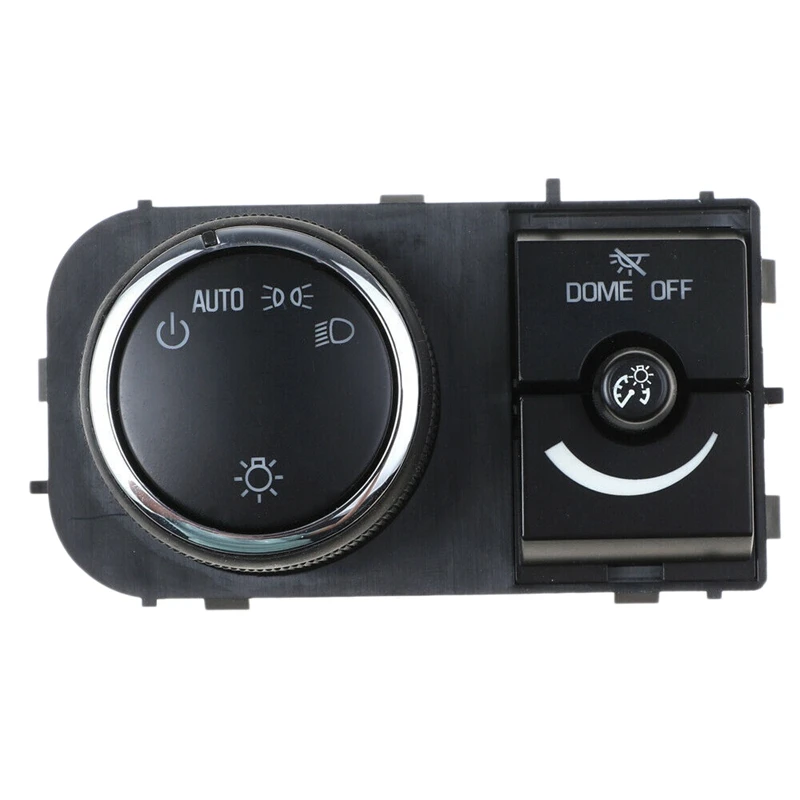 Car Headlight Knob Adjustment Switch Headlight Switch for GMC Silverado Sierra 15926098 25858426