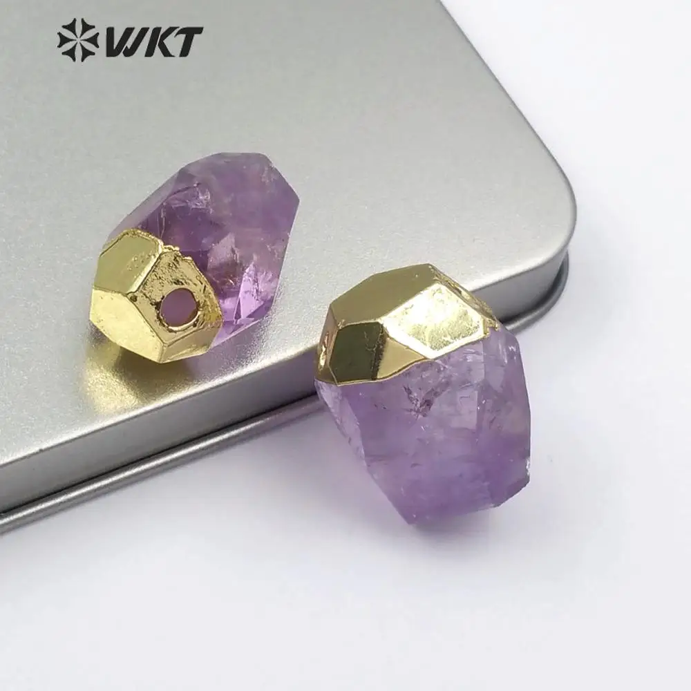 

WT-P1459 New!!! WKT natural stone Pendant geometric element crystal column Pendant women fashion jewelry Pendant
