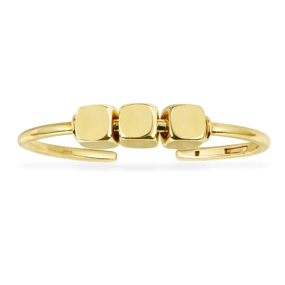 3pcs dices on bangle Модная подвеска Стерлинговое Серебро копия 1:1 копия, с надписью на полиуретановом ремешке символ кости манжета Заказной браслет Для женщин Монако, ювелирные изделия, подарок - Окраска металла: 3pcs dices on bangle