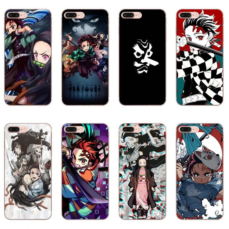 Мягкий чехол Demon Slayer Kimetsu No Yaiba для Huawei Honor 10 9 Lite 8C 8X 7C 7X 7A 6C pro Play 6X 6A 5A 5C 5X V10 |
