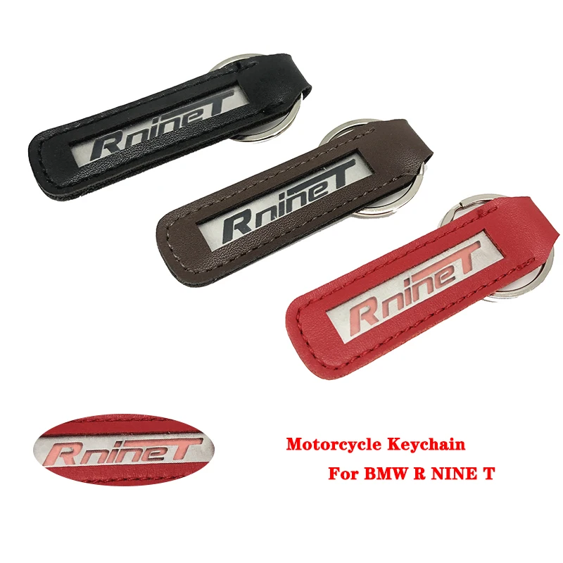 Кожаный брелок для BMW R NINE T NINET 9 R9T модный металлический кожаный ключей в мотоцикле