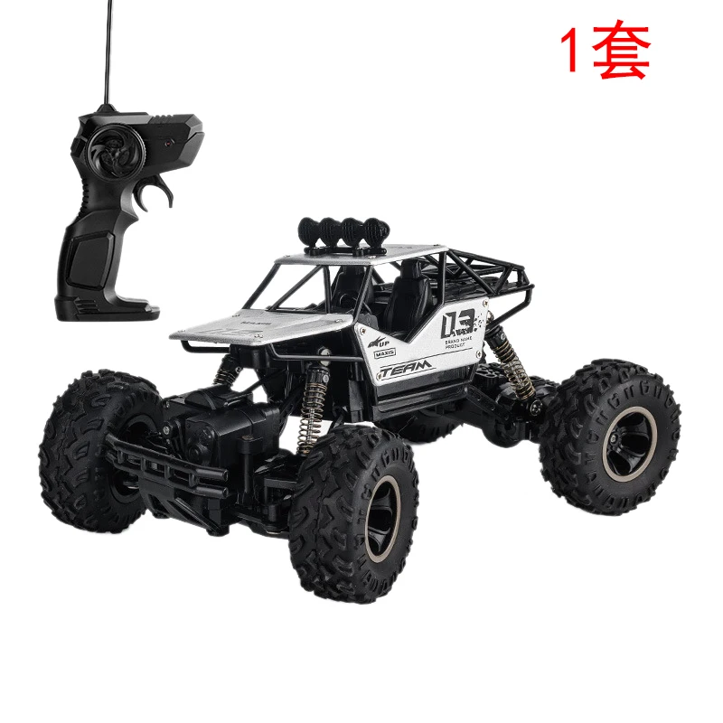 

1:16 Remote Control Car Alloy Climbing Car Mountain Bike Four-Wheel Drive Remote Control Toy Model Eu Plug