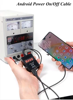 

WYLIE Power Supply ON/OFF Test Cable For Samsung For Huawei Android Series DC Power Control Test Cable
