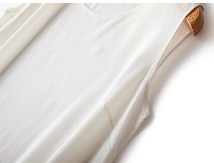 SuyaDream Woman Mini Dress 100%Silk Crepe Solid A line Sleeveless O neck Tank Dresses 2021 Spring Summer Chic Dress