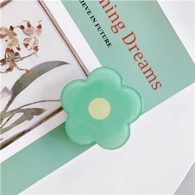 New Epoxy Resin Universal Fresh And Lovely Flowers Foldable Grip Tok Bracket Mobile Phone Ring Bracket Mobile Phone Accessories 3