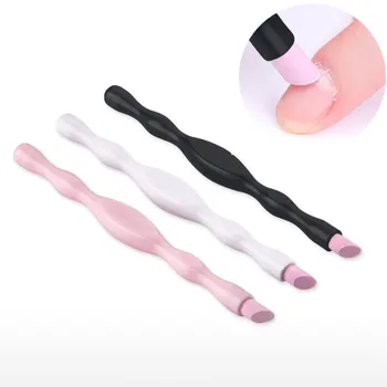 

1 Pcs Dual-ended Cuticle Remover Set Quartz Pusher Trimmer Rod UV Gel Cuticle Manicure Nail Art Tool