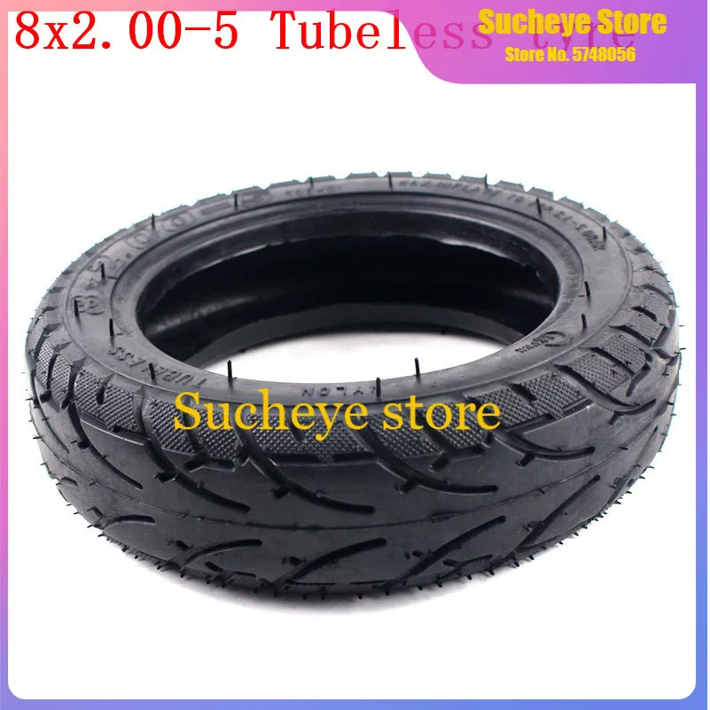 Good Quality 8x2.005 Tubeless Tire Wheel Tyre For Pocket Bike Mini