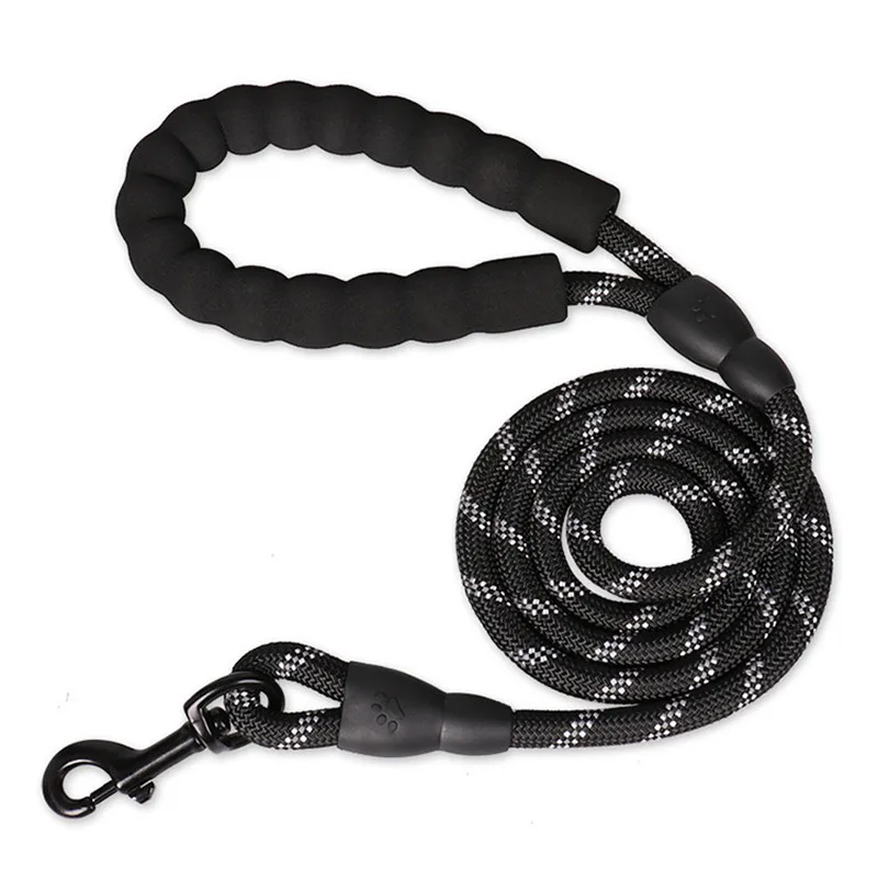 1.5m Nylon Dog Leash Rope Reflective Pet Leashes Belt Outdoor Training Dog Lead for Small Medium Large Dogs Accessories Product 