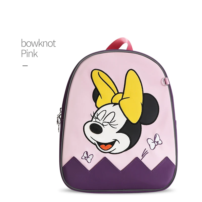 Детская школьная сумка disney с Микки Маусом, рюкзак с защитой от потери, для детей 1-3-6 лет, милая детская маленькая сумка на плечо с рисунком - Цвет: 2
