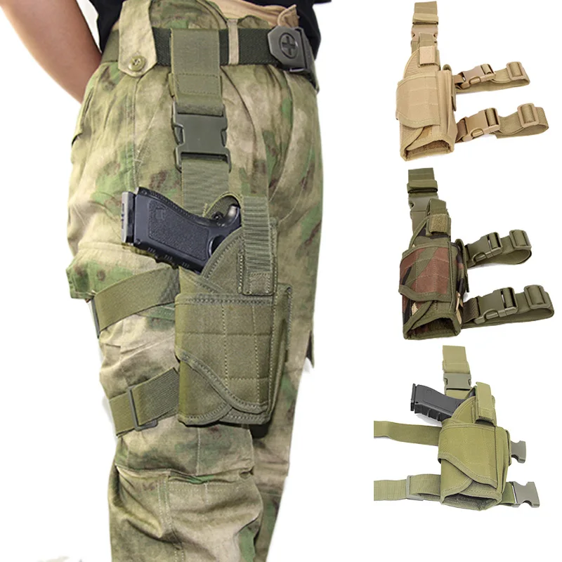 Тактическая левая/правая кобура для пистолета Glock Beretta Usp страйкбол пистолет сумка Чехол Регулируемый универсальный чехол