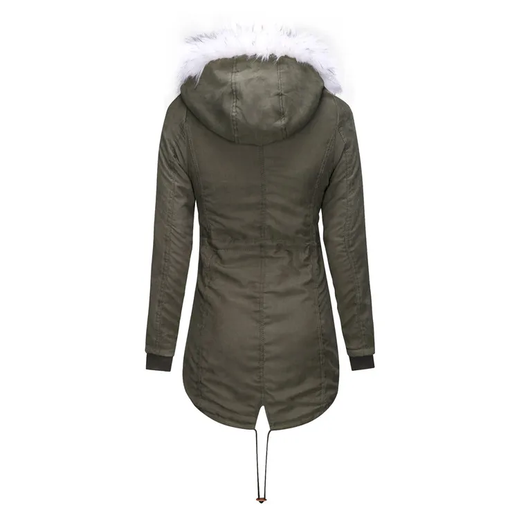 WindTaste зимние женские походные флисовые Длинные куртки для спорта на открытом воздухе, кемпинга, рыбалки, скалолазания, женские пальто с капюшоном KB120