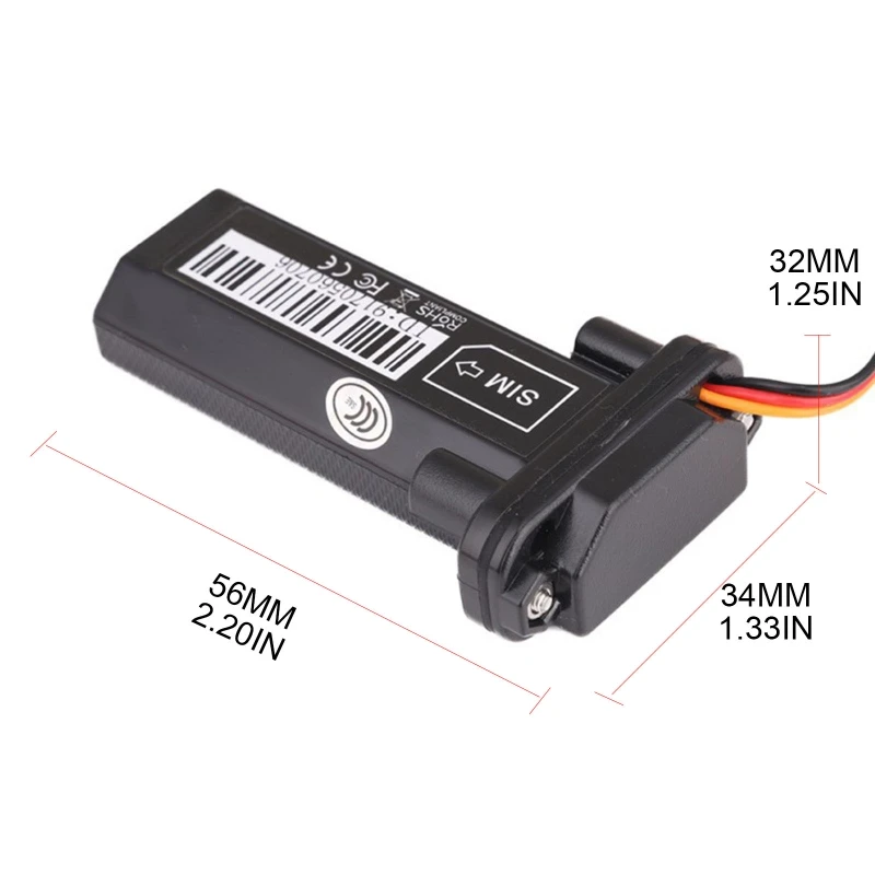 

2G Car GPS Mini Waterproof Location Tracker GSM Alarm Anti-theft Locator Y4UA