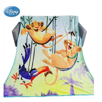 

Disney Simba Lion King Nala Lightweight Thin Summer Blanket Throw 150x200cm for Children Couverture En Micro Peluche