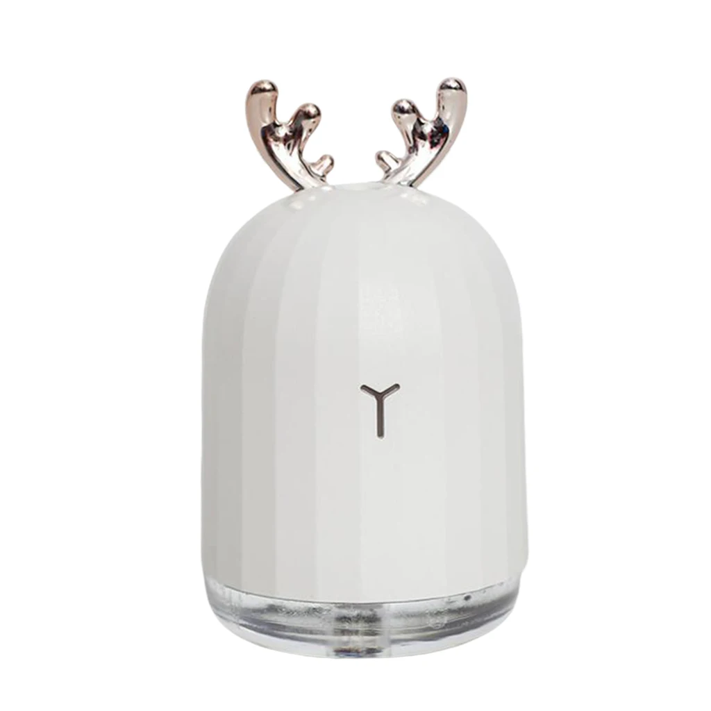 USB Air Humidifier Purifier LED Aroma Essential Oil Diffuser Home Office LED Light Humidifier Aroma Essential Oil Mist Maker