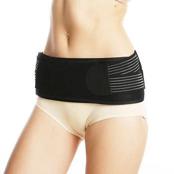 

VOGUISH Adjustable Neoprene Double Pull Lumbar Support Lower Back Belt Brace Pain Relief Band Waist Belt Postpartum Body Shaping