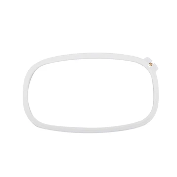 

Rectangle Plastic Embroidery Frame Cross Stitch Hoop Ring Sewing Tool