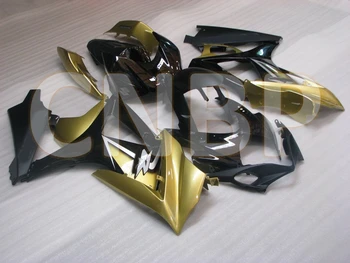 

GSXR 1000 2007 - 2008 K7 Motorcycle Fairing for Suzuki GSXR1000 07 Black Gold Plastic Fairings GSX-R1000 08 Fairings