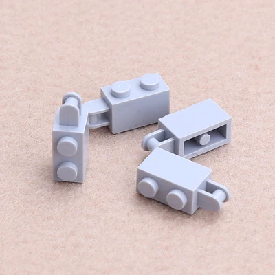 30pcs/lot 1x2 single side with longitudinal hinge bricks parts Compatible 26597 34816 MOC DIY blocks set | Игрушки и хобби