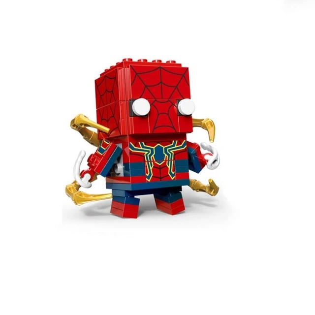New Brickheadz Figures Super Hero DC Justice League Brick Heads Iron Man Spider  Man Christmas Building Blocks Toys | Model Building – Kid Gift Mall
