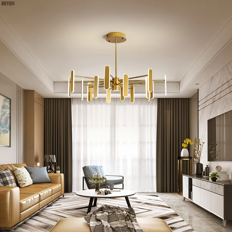 

Modern Nordic led chandeliers Living Room Household Bedroom chandelier lighting Lightweight Luxury Restaurant Study chandeliers