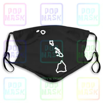 

Anti Pollution Mask Hawaii Outline Replaceable Filter Anti-PM2.5
