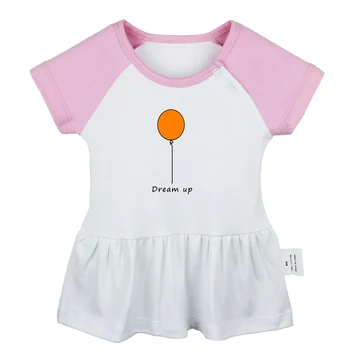 

Dream Up Ballon Design Newborn Baby Girls Dresses Toddler Infant Cotton Clothes