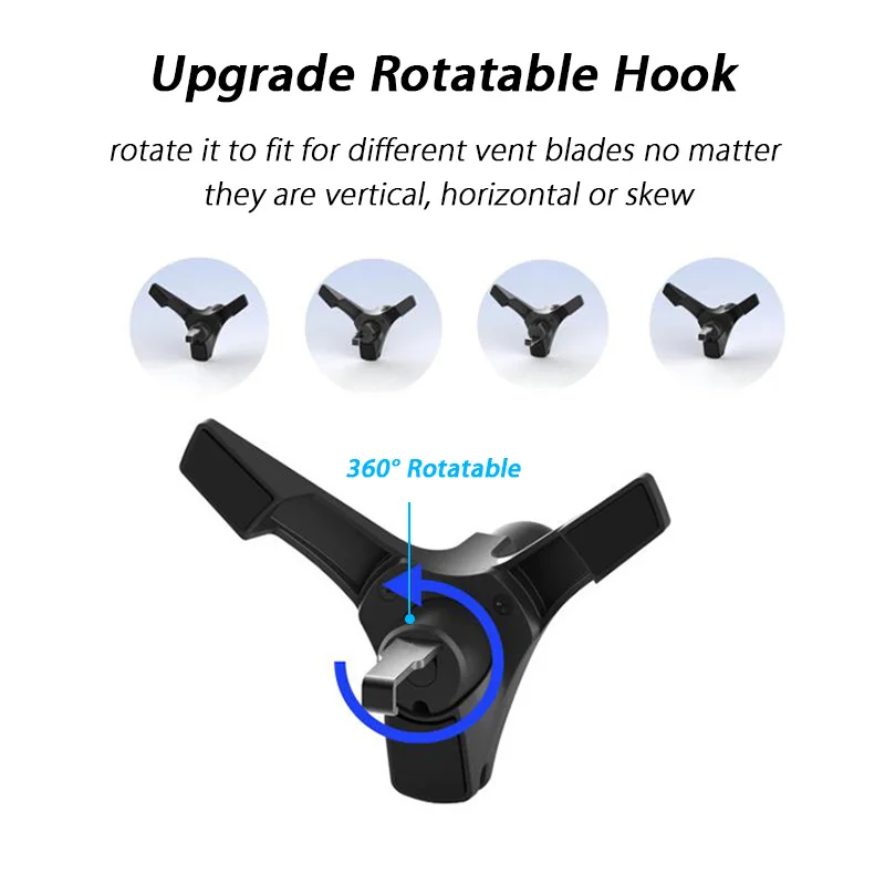 mobile grip holder Universal Car Air Vent Clip 13MM 15MM 17MM Ball Head for Car Phone Holder Stand Gravity Mount Magnetic Support Bracket Clamp mobile stand for bike