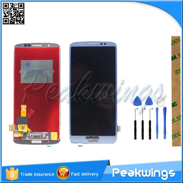 

Tested LCD Screen For Motorola Moto G6 Plus Xt1926-5 XT1926-8 XT1926-6 XT1926 LCD Display Screen With Touch Assembly