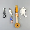 Storage Hook Free Nail Single Wall Hooks Wall Hanging Hook Cartoon Animals Decorative Home Decor Wall Hook Key Hair Pin Holder 1