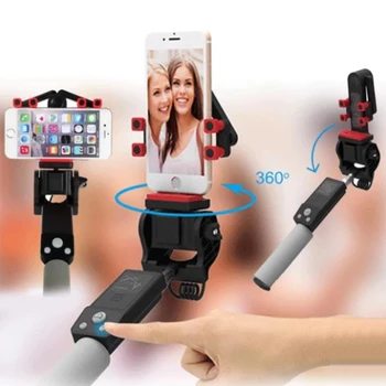 

High Quality Selfie Stick Electric 360 Degree Rotation Bluetooth Selfie Stick Travel Camping