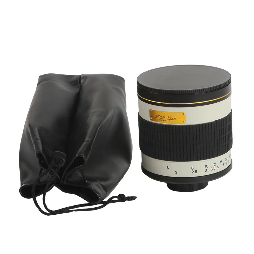 Зеркальная линза для камеры 500 мм F/6 3 дюйма + кольцо адаптер T2 Canon Nikon Pentax Olympus Sony A6300