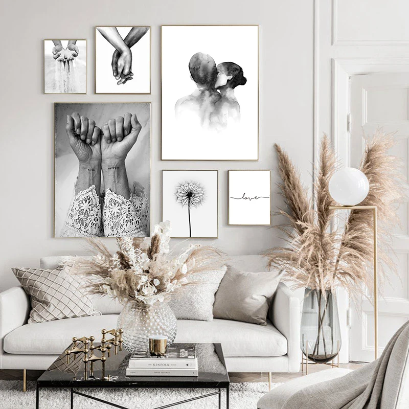 Wall Art Laminas Decorativas Pared Cuadros Posters And Prints Living Room  Bedroom Canvas Painting Dandelion Pictures for Wall - AliExpress