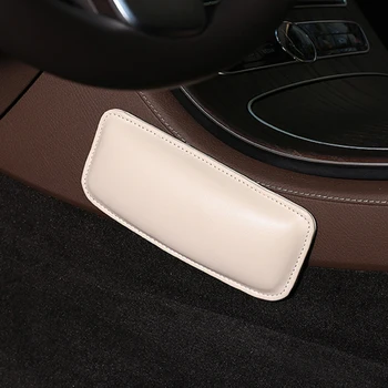 

Auto Parts Universal Car Seat Soft Cushion Pillow Knee Leg Pad Thigh Support Comfortable In Black, Beige