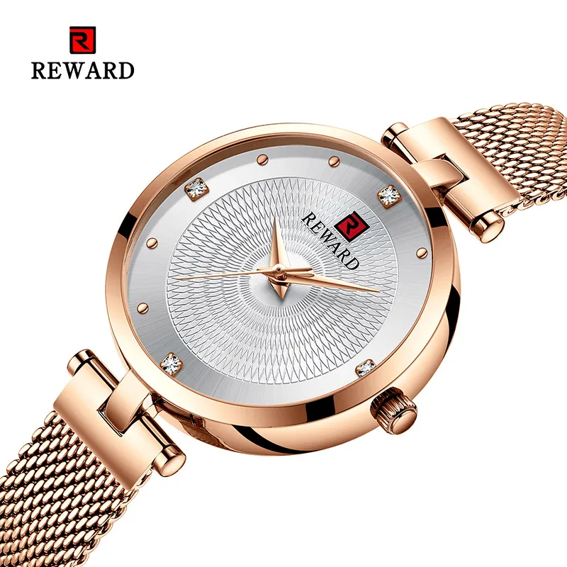 2019 награда часы женские роскошные модные повседневные водонепроницаемые