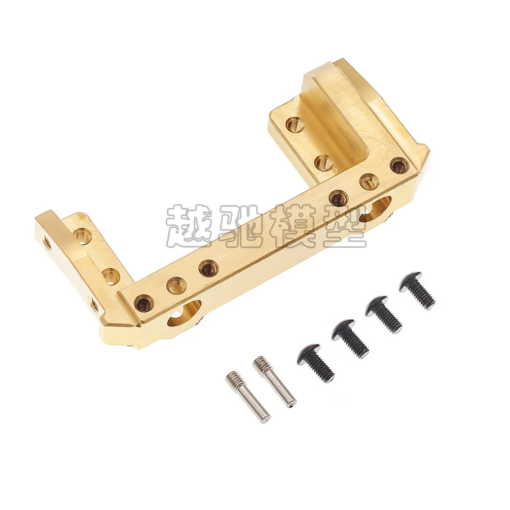 Climbing car Axial SCX10 II 90046 90047 second generation brass steering gear front metal bracket