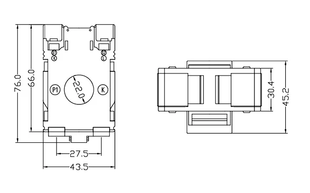 DM-20 5/5A-300/5A DM трансформатор тока din-рейка тороидальный трансформатор