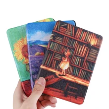 1 шт. чехол для чтения электронных книг для Amazon, Kindle 10th Gen, с держателем для рук, модный умный чехол на магните 6