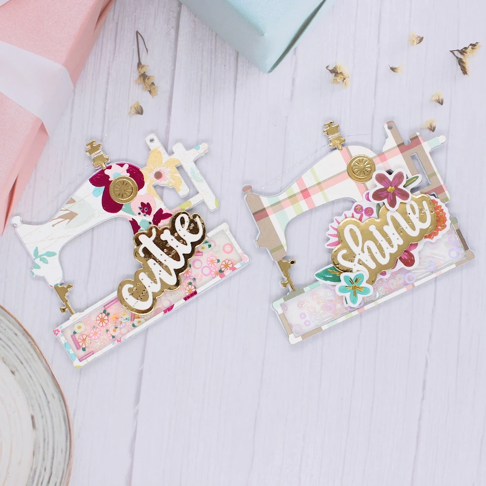 KSCRAFT шейкер для швейной машины трафареты резки металла сделай сам скрапбукинг