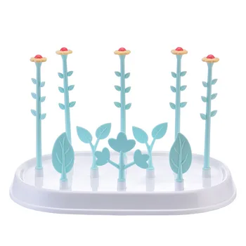 

Clearance!!! Baby Bottle Drying Rack Flower Tree Dryer for Bottles Detachable Baby Bottle Holder Feeding Bottle Drying Shelf